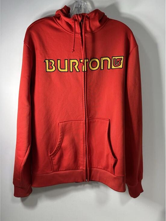 Burton Other - Burton Dry ride Hoodie Red Men's Large Full Zip Read